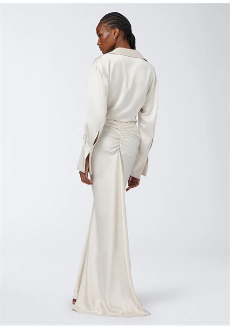 gonna lunga iris donna latte THE ANDAMANE | T190347A TNP229 |111